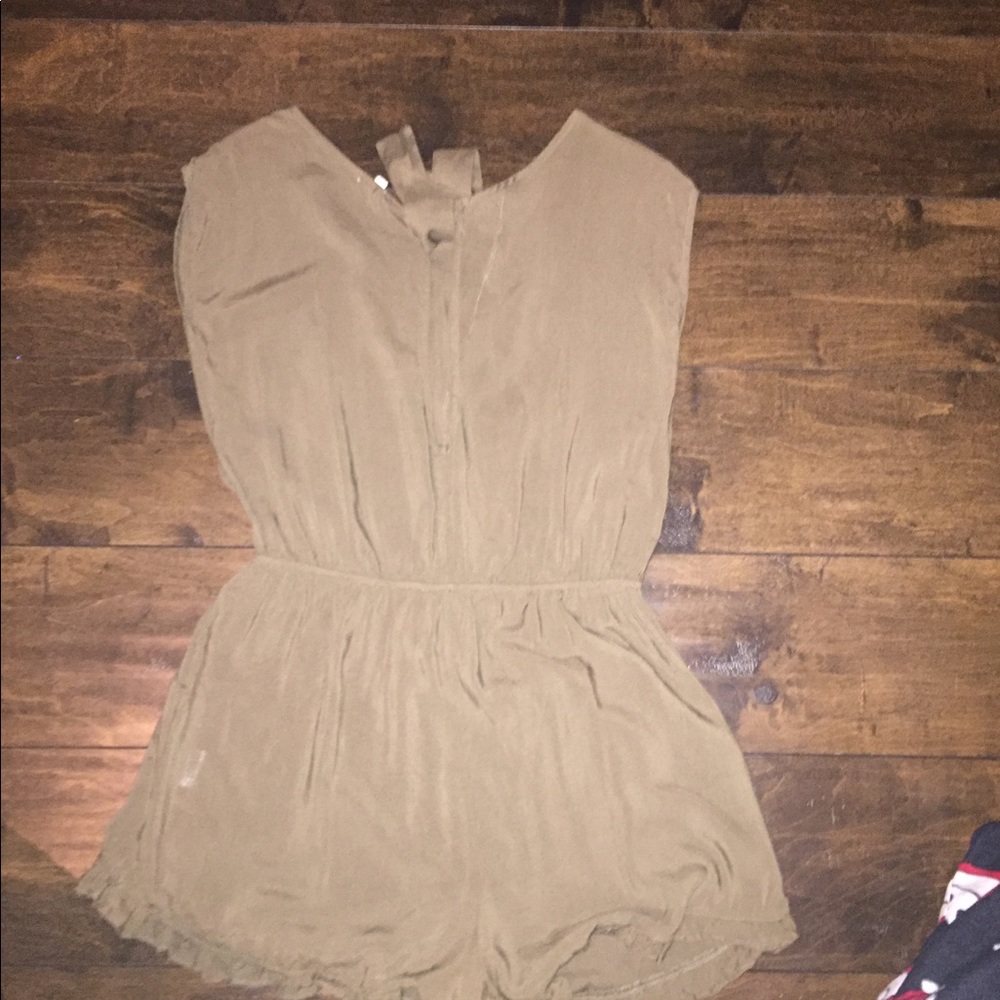 Romper and army green